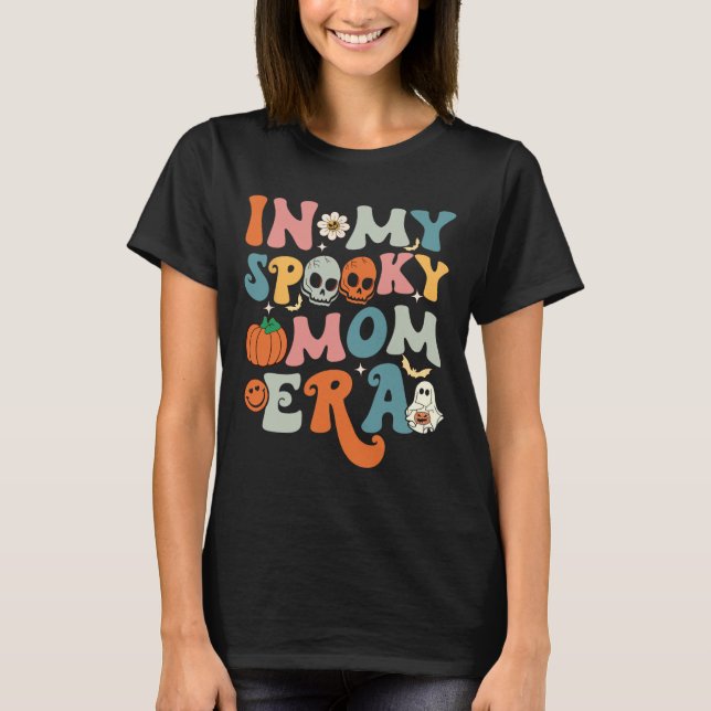 Camiseta En la era de mi mamá, las mujeres de Halloween div (Anverso)