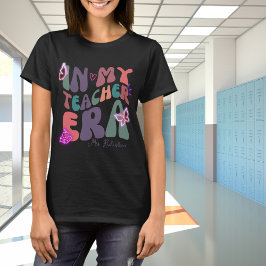 Camiseta En la era de mi profesor la nostalgia neón