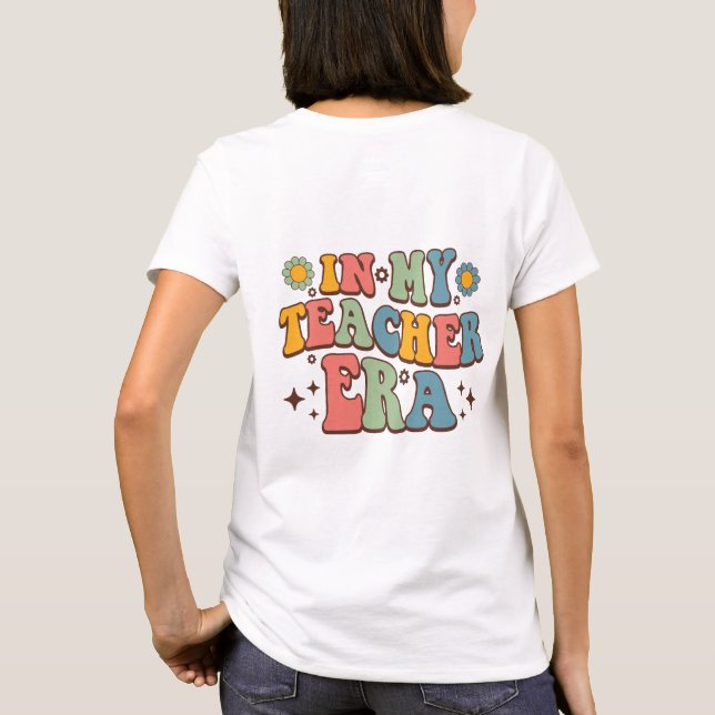 Camiseta En la era de mi profesor | Letras de Groovy (Reverso)
