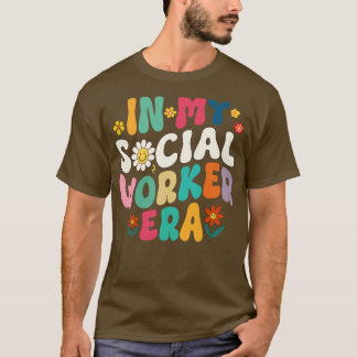 Camiseta En la era de mi trabajador social, conde de escuel