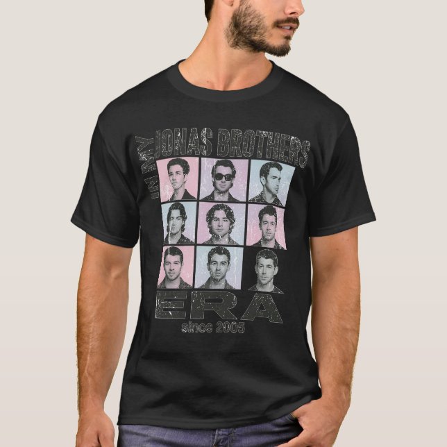 Camiseta En la era de mis hermanos Jonas (Anverso)