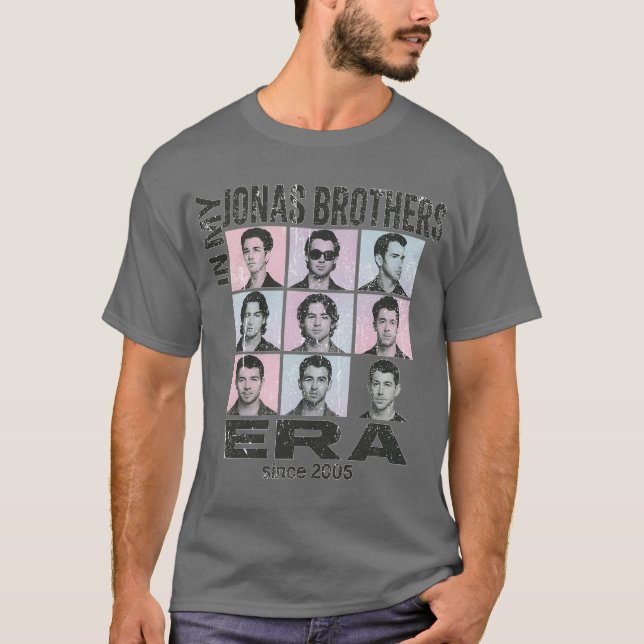 Camiseta En la era de mis hermanos Jonas (Anverso)