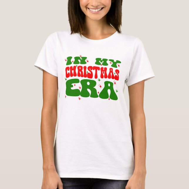 Camiseta En la era de mis Navidades (Anverso)