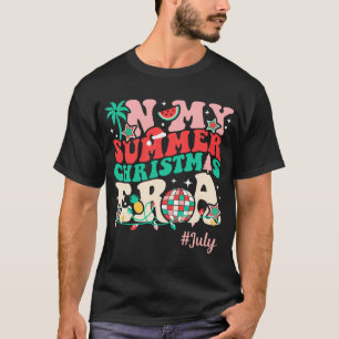 Camiseta En la era de mis Navidades, divertidas navidades d
