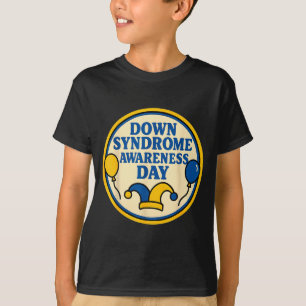 Camiseta En la era del cromosoma extra conciencia del síndr
