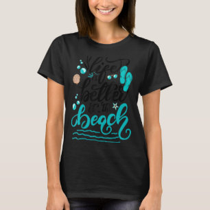 Camiseta En La Familia De Vacaciones De Verano En Playa