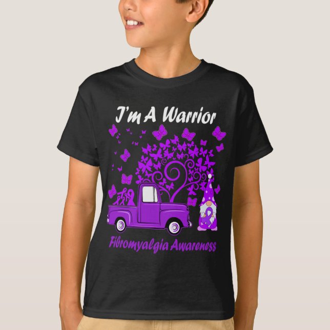 Camiseta En la familia May, soy Warrior Fibromialgia Awaren (Anverso)