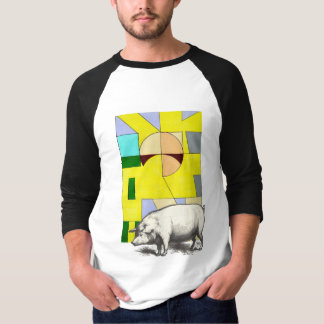 Camiseta En la granja o en el granero