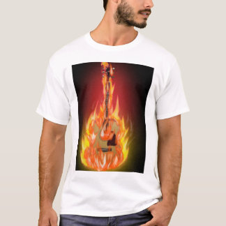 Camiseta En la guitarra del fuego