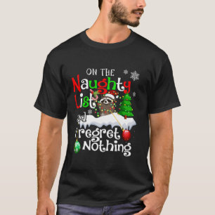 Camiseta En La Lista De Malvados Y Me Arrepito De Nada Grac