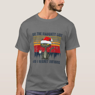 Camiseta En La Lista Malvada Y No Lamento Nada De Navidades