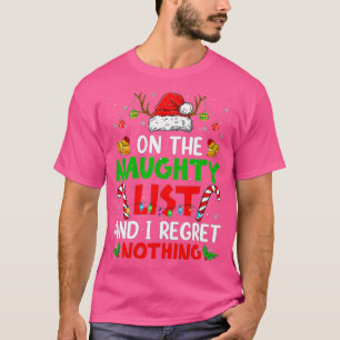 Camiseta En La Lista Malvada Y No Me Arrepito De Nada Más C
