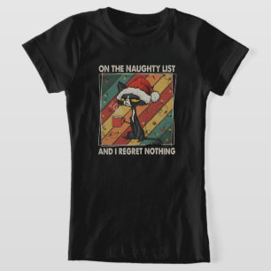 Camiseta En La Lista Traviesa & No Me Arrepiento De Nada Na
