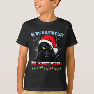 Camiseta En La Lista Traviesa Y No Me Arrepiento De Nada Ga