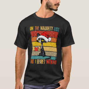 Camiseta En La Lista Triste Y No Lamentamos Nada De Gato Ne