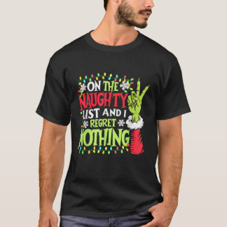 Camiseta En La Lista Triste Y No Lamento Nada Del Anuncio D