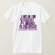 Camiseta En la lucha contra Alzheimer APENADO (Anverso del diseño)