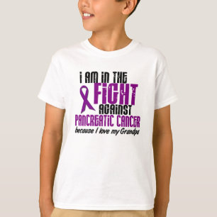 Camiseta En la lucha contra cáncer pancreático