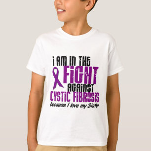 Camiseta En la lucha contra HERMANA de la fibrosis quístic