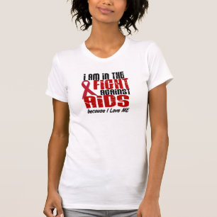 Camiseta En la lucha contra SIDA