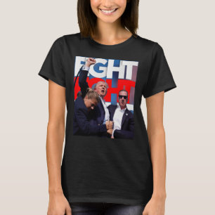 Camiseta En la lucha de Trump por Estados Unidos Trump Inde