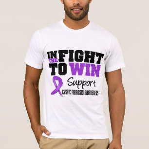 Camiseta En la lucha para ganar conciencia de la fibrosis