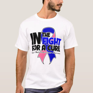 Camiseta En la lucha para una curación - cáncer de pecho