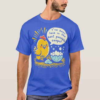 Camiseta En La Mejor Posible Coops De Pollo Vintage Lo
