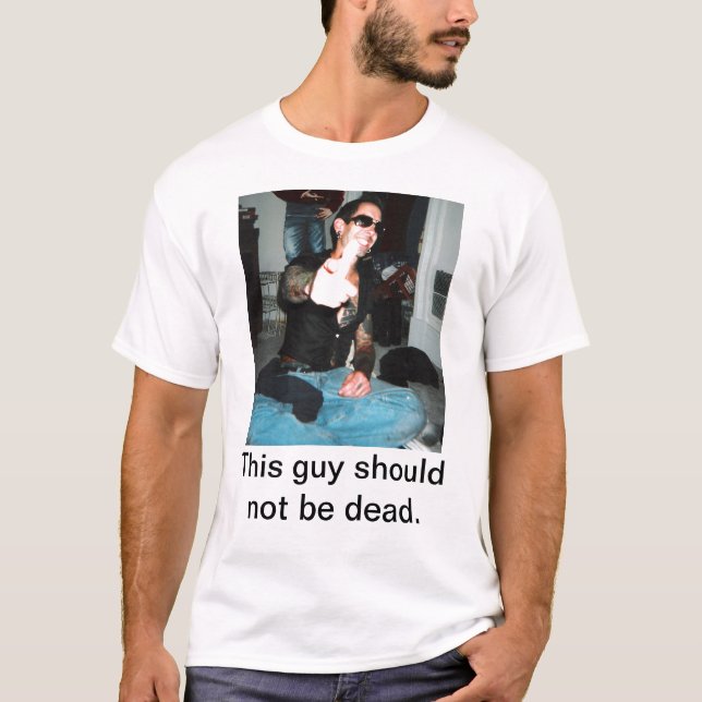 Camiseta En la memoria cariñosa de los huesos 10 (Anverso)