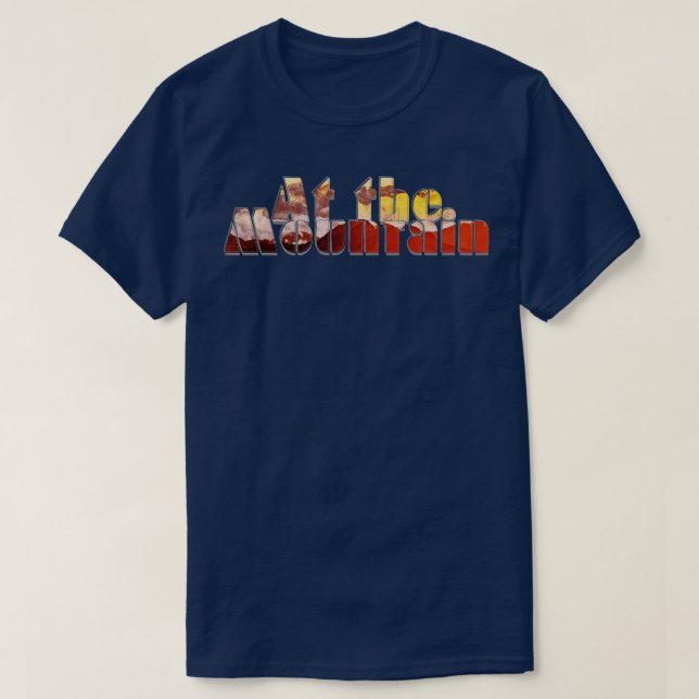 Camiseta En la montaña (Diseño del anverso)