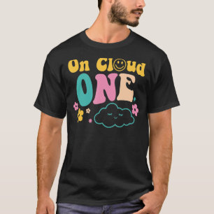 Camiseta En la nube una flor Feliz Cumpleaños Chica One Ye