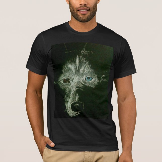 Camiseta en la oscuridad (Anverso)