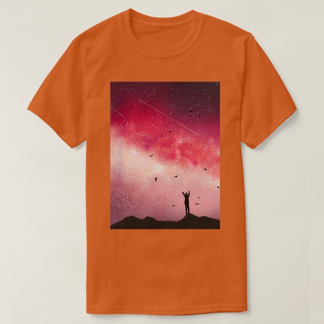 Camiseta En la pichón oscura (Diseño del anverso)