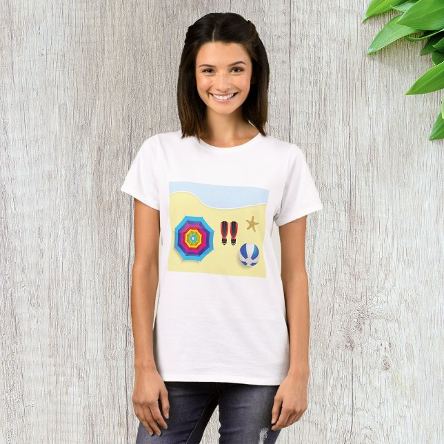 Camiseta En La Playa (Subido por el creador)
