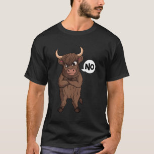 Camiseta En la región montañosa de las vacas vitícolas de l