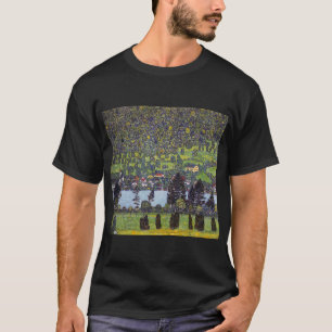 Camiseta En Lake Atter, Gustav Klimt