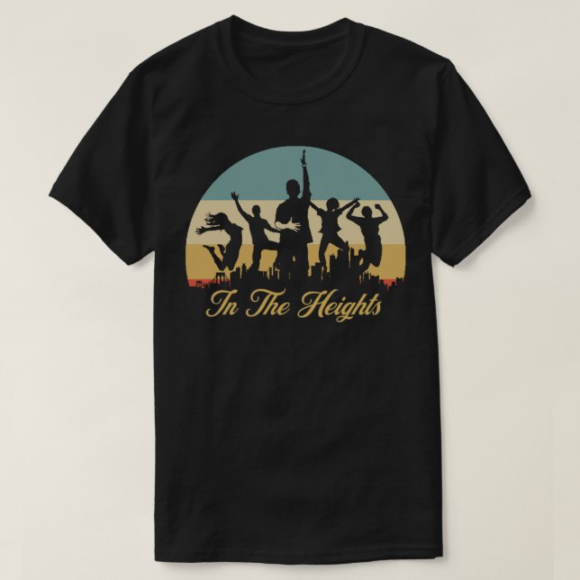 Camiseta En las alturas (Diseño del anverso)