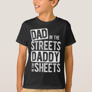 Camiseta En Las Calles Papi En Las Hojas Mejor Papá De La H