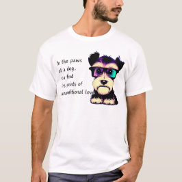 Camiseta En las garras de un perro