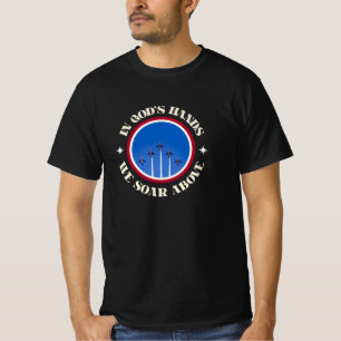 CAMISETA EN LAS MANOS DE DIOS NOS ENOJAMOS POR ENCIMA DE LA