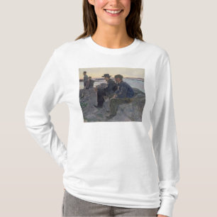 Camiseta En las rocas en Fiskebackskil, 1905-6