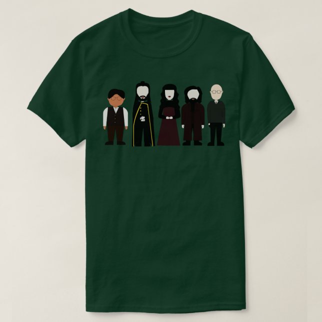 Camiseta En las sombras 1 (Diseño del anverso)