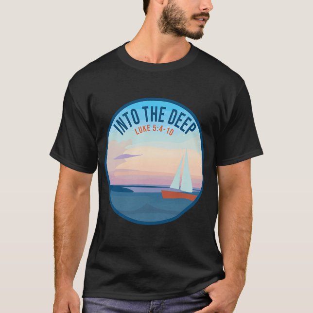 Camiseta En lo profundo (Anverso)