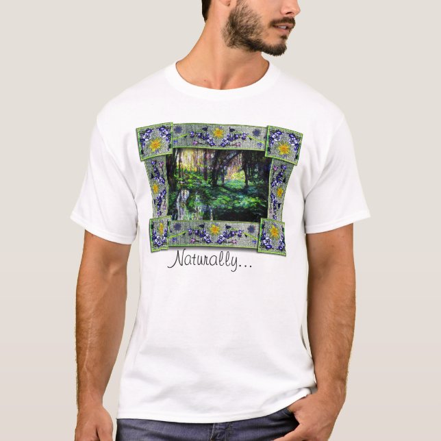 Camiseta En los bosques (Anverso)