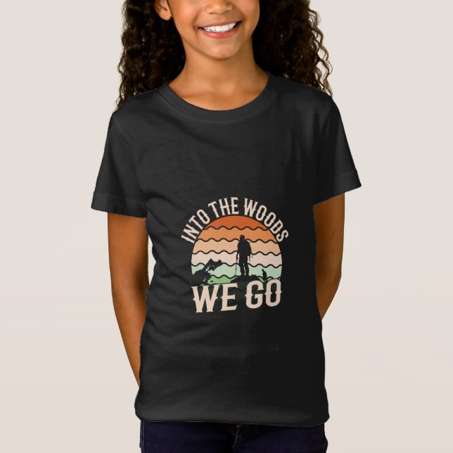 Camiseta En los bosques vamos (Anverso)