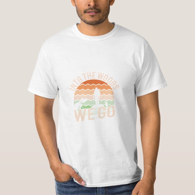 Camiseta En los bosques vamos (Anverso)