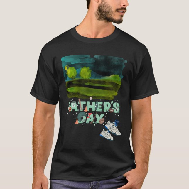 Camiseta En los zapatos de mi padre - el Día del Padre (Anverso)