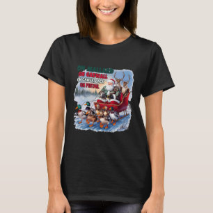 Camiseta En Mallard En Gadwall Navidad Divertida Caza de Pa