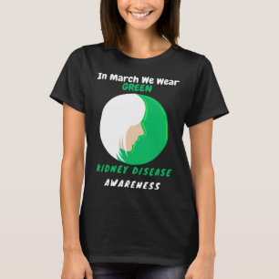 Camiseta En Marzo, Llevamos A Cabo Una Concienciación Ecoló