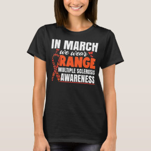Camiseta En Marzo Usamos Awaren De Esclerosis Múltiple Nara